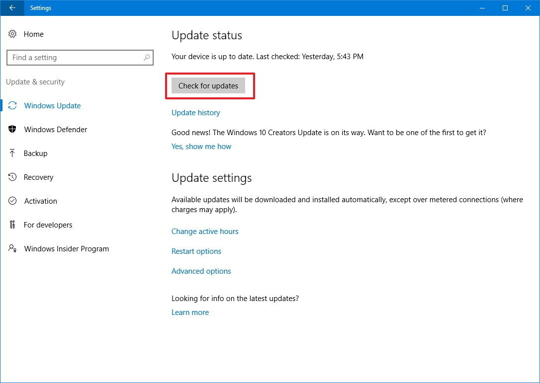 Manually update windows 10 offline